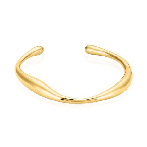 Jonc Gold Aura Acier Jaune - Bracelets joncs Femme | Histoire d’Or