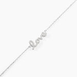 Bracelet Argent Blanc Elly Oxyde De Zirconium - F&ecirc;te des m&egrave;res Femme | Histoire d&rsquo;Or