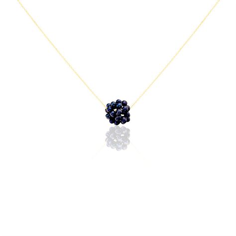 Collier Flocon Or Jaune Perles De Culture - Colliers Femme | Histoire d’Or