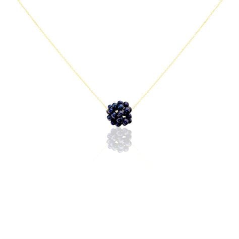 Collier Flocon Or Jaune Perles De Culture - Colliers Femme | Histoire d’Or