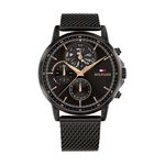 Montre Tommy Hilfiger Stewart Noir - Montres Homme | Histoire d&rsquo;Or