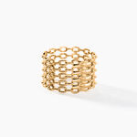 Bague Plaqu&eacute; Or Jaune Atila - Bagues fantaisie Femme | Histoire d&rsquo;Or