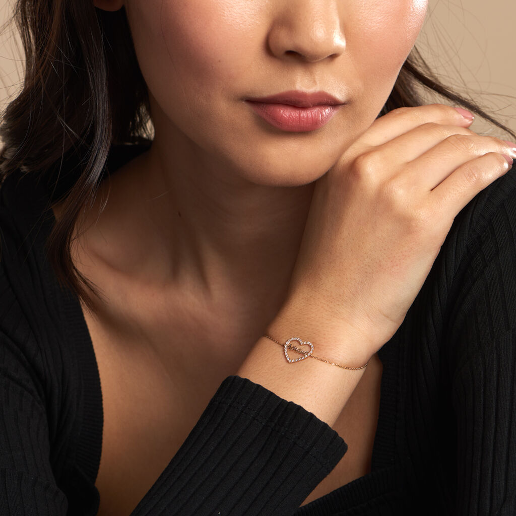 Bracelet Cowal Or Jaune Oxyde De Zirconium - Bracelets Femme | Histoire d’Or