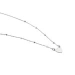 Collier Argent Blanc Augustine - Colliers fantaisie Femme | Histoire d&rsquo;Or