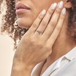 Bague Emma-lise Or Blanc Diamant - Bagues solitaires Femme | Histoire d&rsquo;Or