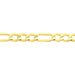 Bracelet Cameo Maille Alternee 1/3 Or Jaune - Bracelets chaîne Homme | Histoire d’Or