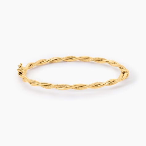 Bracelet Jonc Deniece Or Jaune - Bracelets joncs Femme | Histoire d’Or