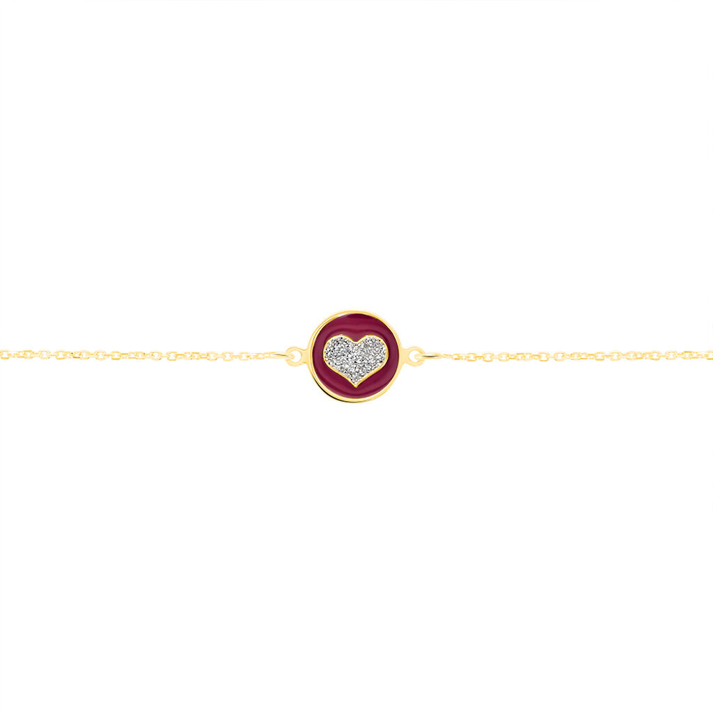 Bracelet Chlea Coeur Or Jaune - Bracelets Enfant | Histoire d’Or