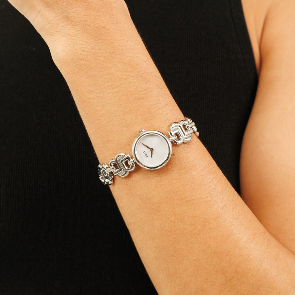 Montre Boss Double B Dressy Argenté - Montres Femme | Histoire d’Or