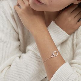 Bracelet Yalaz Argent Blanc Oxyde De Zirconium - Bracelets fantaisie Femme | Histoire d’Or