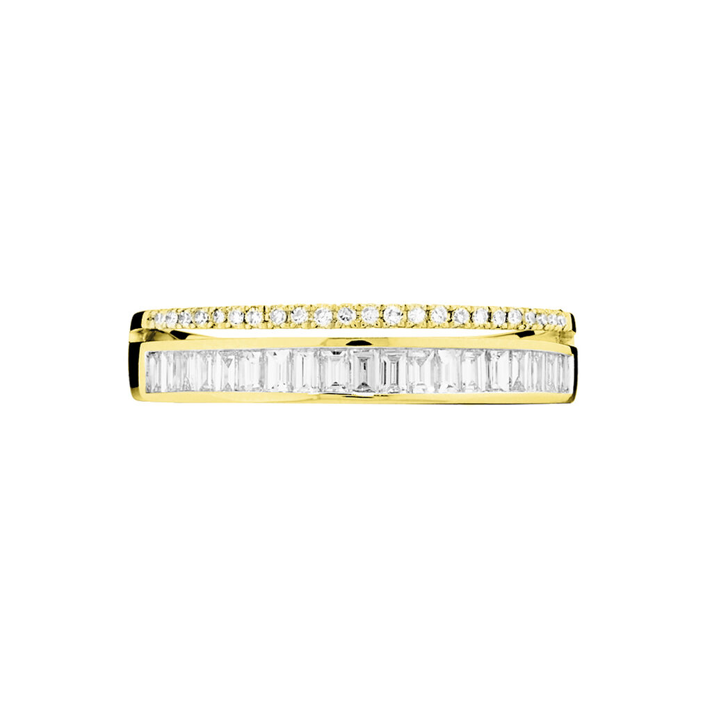 Bague Constance Or Jaune Diamant - Bagues avec pierre Femme | Histoire d’Or