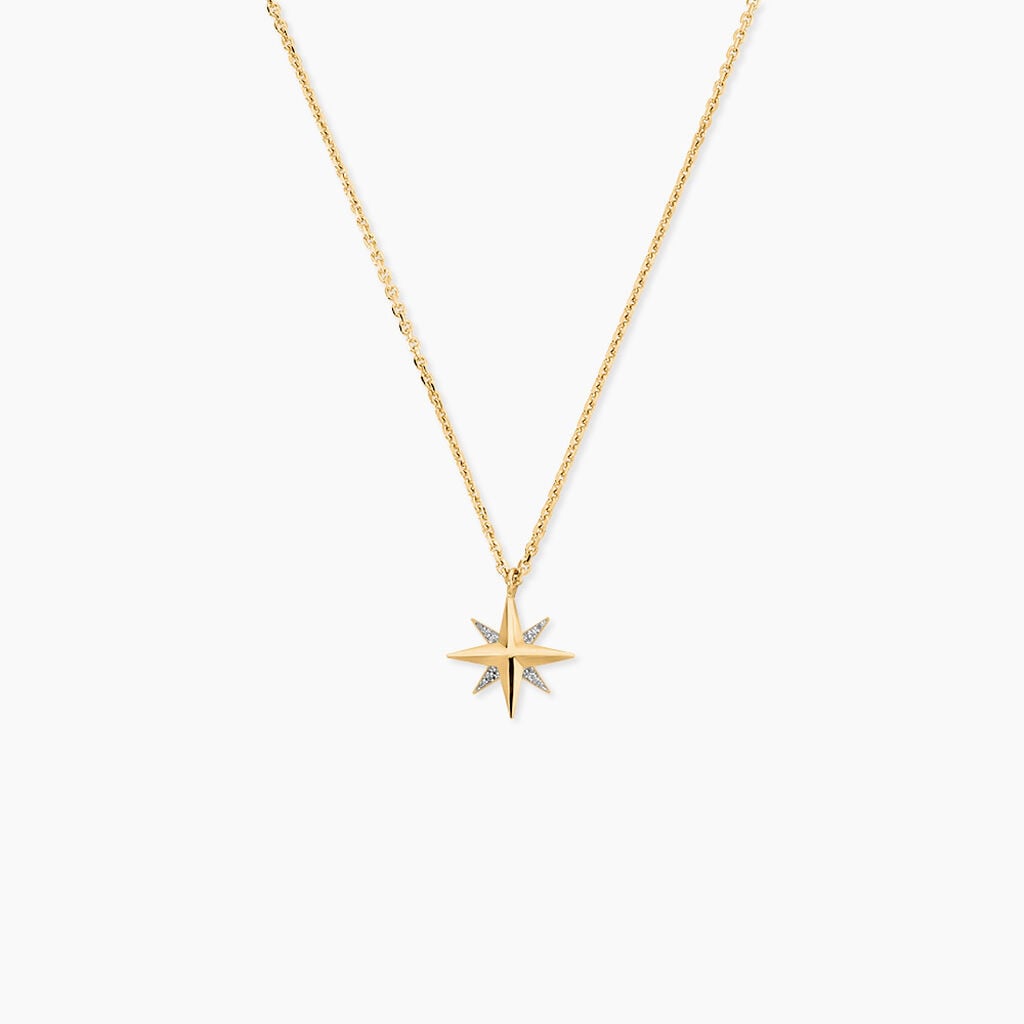 Collier Papias Argent Dor&eacute; A L'Or 750/1000 - Colliers Femme | Histoire d&rsquo;Or