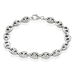 Bracelet Carrus Maille Grain De Cafe Argent Blanc - Bracelets chaîne Homme | Histoire d’Or