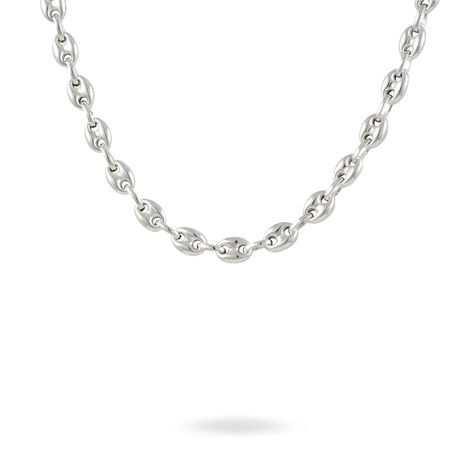 Collier Carrus Argent Blanc - Chaines Homme | Histoire d’Or