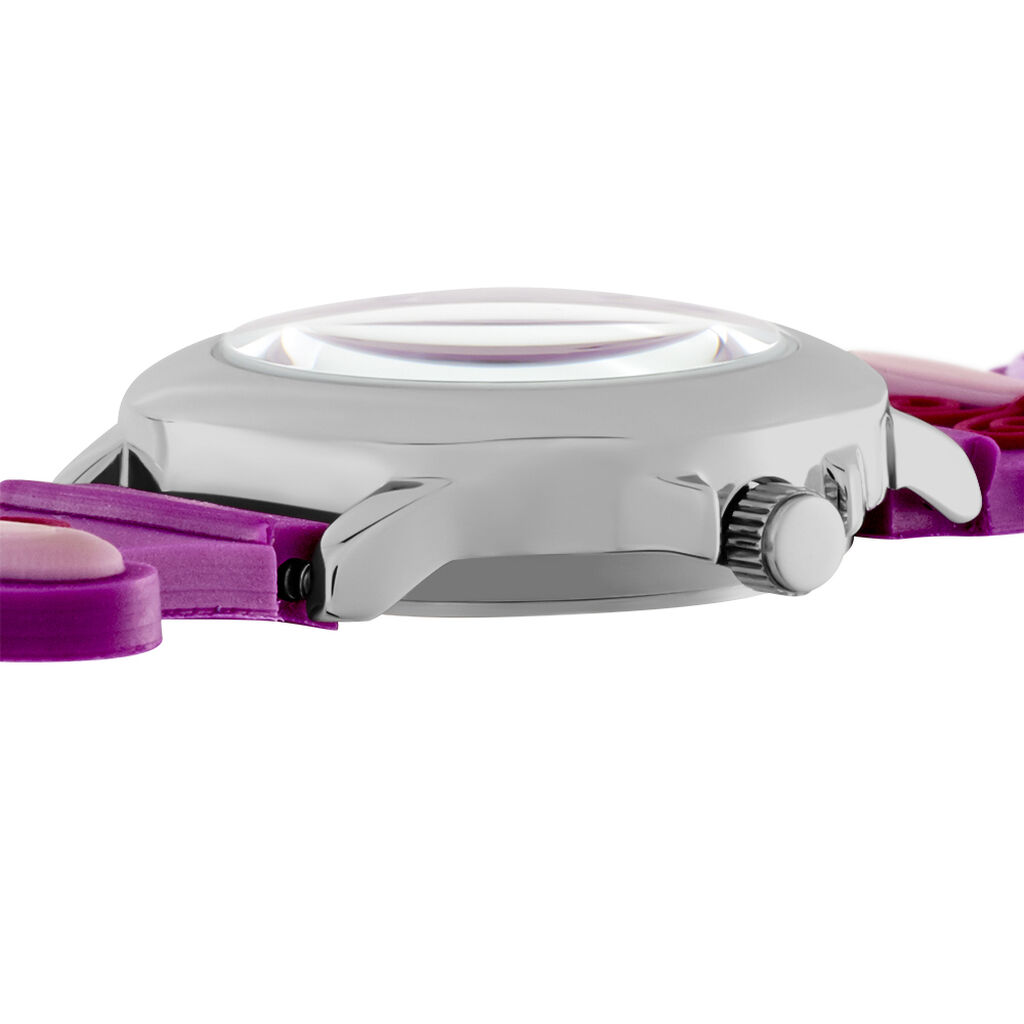 Montre Upp Libellule Violet Et Rose - Montres Enfant | Histoire d’Or