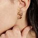 Créoles Helmine Or Jaune - Boucles d'oreilles créoles Femme | Histoire d’Or