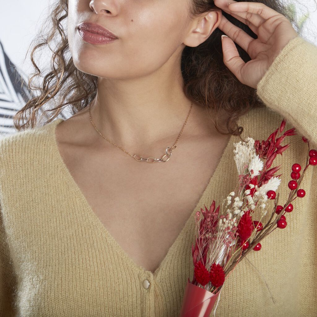 Collier Lucette Or Bicolore - Colliers Femme | Histoire d’Or