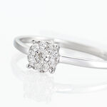 Bague Adeline Or Blanc Diamant - Bagues avec pierre Femme | Histoire d&rsquo;Or