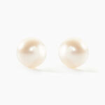 Boucles D'oreilles Puces Suki Or Jaune Perle De Culture - Clous d'oreilles Femme | Histoire d&rsquo;Or