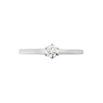 Bague Solitaire Natalia Pl Platine Blanc Diamant - Bagues solitaires Femme | Histoire d&rsquo;Or