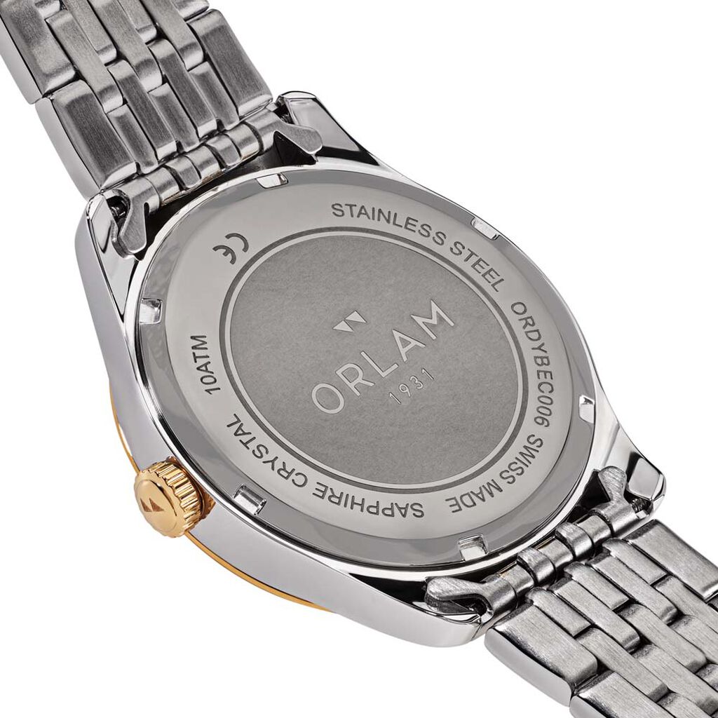 Montre Orlam Echo Argent&eacute; - Montres Homme | Histoire d&rsquo;Or