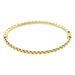 Bracelet Jonc Cordeline Or Jaune