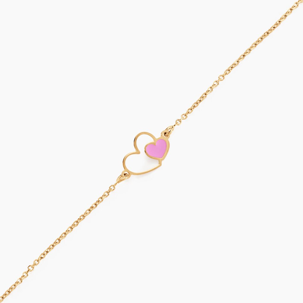 Bracelet Or Jaune Mai Lan Smalto - Bracelets Enfant | Histoire d&rsquo;Or