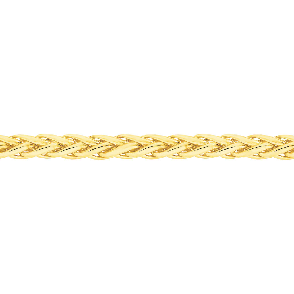 Chaîne Jayna Maille Palmier Or Jaune