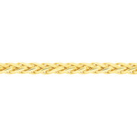 Bracelet Jany Maille Palmier Or Jaune
