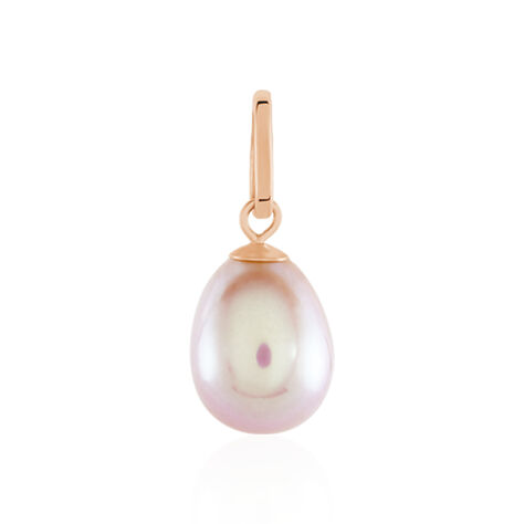 Pendentif Rose Or Rose Perle De Culture - Pendentifs Femme | Histoire d’Or