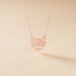 Collier Elwenn Argent Rose - F&ecirc;te des m&egrave;res Femme | Histoire d&rsquo;Or