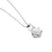 Pendentif Solitaire Aphrodite Or Blanc Diamant - Pendentifs Femme | Histoire d’Or