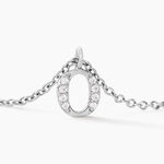 Collier Neruda Argent Blanc Oxyde De Zirconium - Colliers fantaisie Femme | Histoire d&rsquo;Or