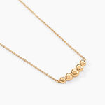 Collier Golden Beans Plaque Or Jaune - Colliers Femme | Histoire d&rsquo;Or