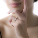 Alliance Eloise Or Blanc Diamant - Alliances Femme | Histoire d&rsquo;Or