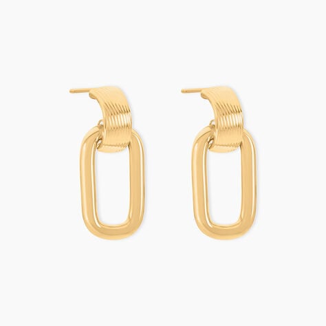 Boucles D'Oreilles Pendantes Jindrich Or Jaune - Boucles d'oreilles pendantes Femme | Histoire d&rsquo;Or