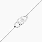 Bracelet Joy Argent Blanc - Bracelets Femme | Histoire d&rsquo;Or