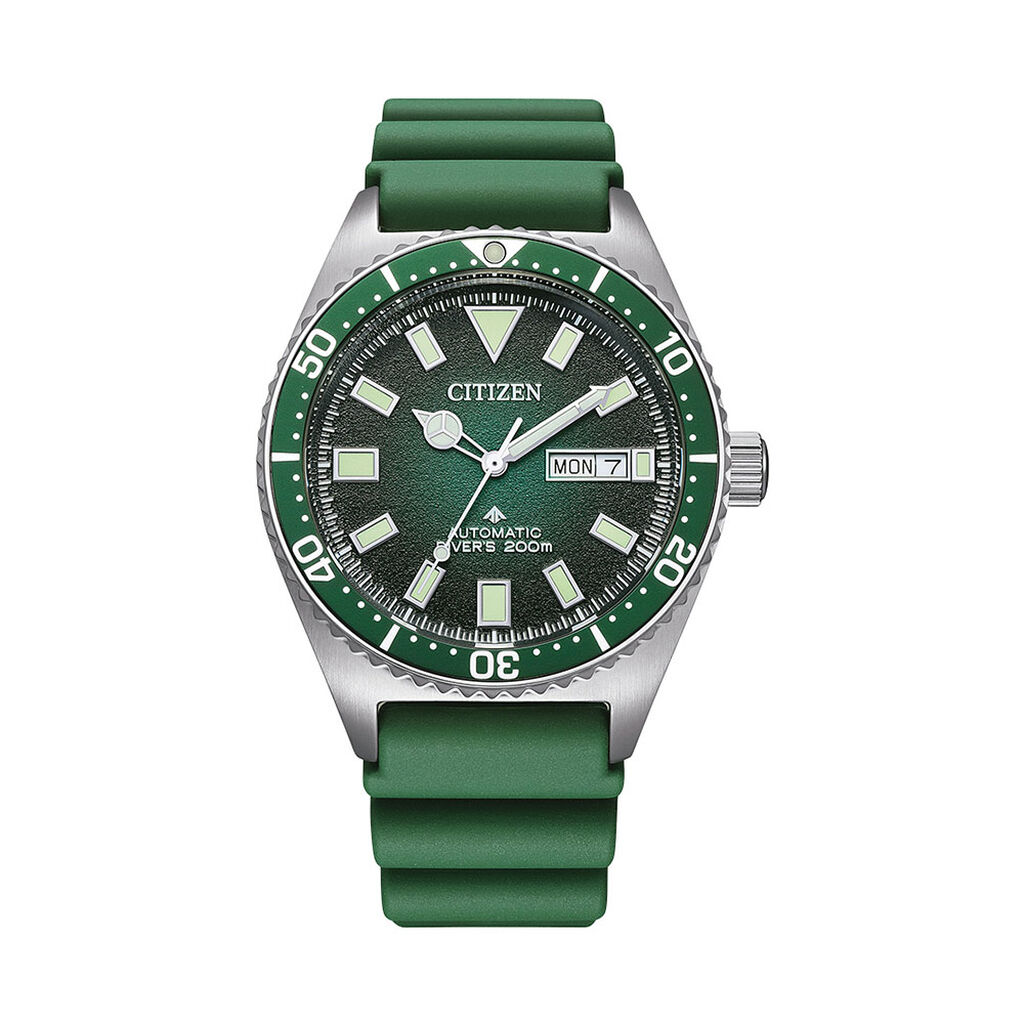 Montre Citizen Promaster Marine Auto Vert - Montres  | Histoire d&rsquo;Or
