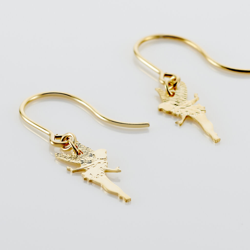 Boucles D'oreilles Pendantes Fee Or Jaune - Boucles d'oreilles pendantes Femme | Histoire d’Or