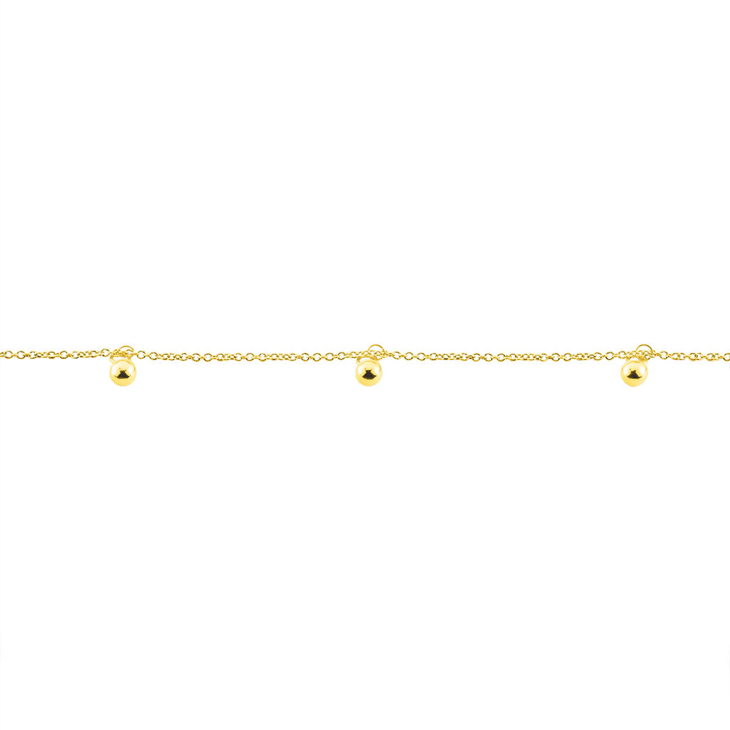 Chaîne De Cheville Bethanie Or Jaune - Chaînes de cheville Femme | Histoire d’Or