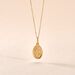 Pendentif Virgee Or Jaune - Pendentifs Communion Femme | Histoire d’Or