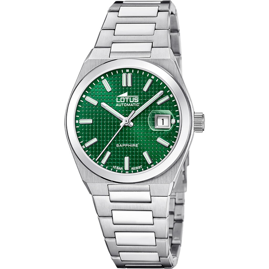 Montre Lotus Automatico Vert - Montres Homme | Histoire d’Or