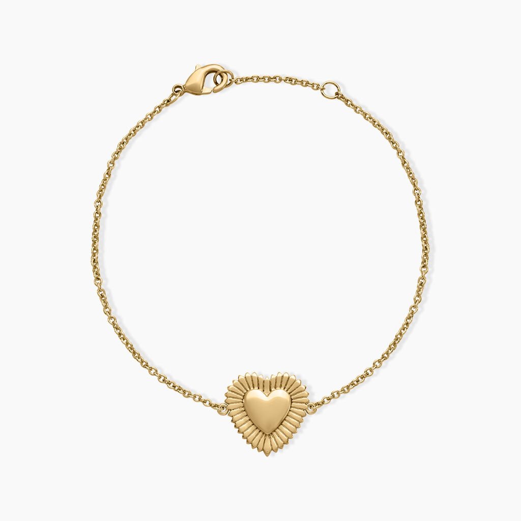 Bracelet Vasthie Plaque Or Jaune - Bracelets Femme | Histoire d&rsquo;Or