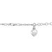 Chaîne De Cheville Laurelyn Maille Alternee 1/1 Argent Blanc - Chaînes de cheville Femme | Histoire d’Or