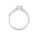 Bague Solitaire Ingrid Or Blanc Diamant - Bagues solitaires Femme | Histoire d’Or