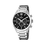 Montre Festina Timeless Chronograph Noir - Montres Homme | Histoire d&rsquo;Or