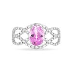 Bague Tina Or Blanc Topaze Et Diamant - Bagues solitaires Femme | Histoire d&rsquo;Or