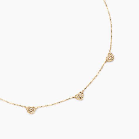 Collier Bomb Lover Or Jaune Oxyde De Zirconium - Colliers Femme | Histoire d&rsquo;Or