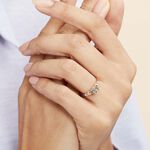 Solitaire Laetitienne Or Jaune Topaze Oxydes - Bagues solitaires Femme | Histoire d&rsquo;Or