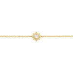 Bracelet Bobbie Plaqu&eacute; Or Jaune Oxyde De Zirconium - Bracelets Femme | Histoire d&rsquo;Or